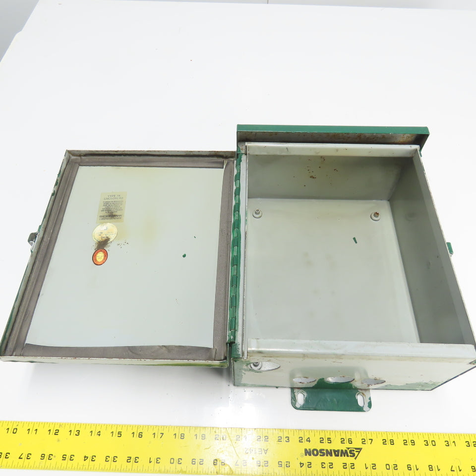 Wiegmann 12" x 10" x 6" Wall Mount Electrical Enclosure