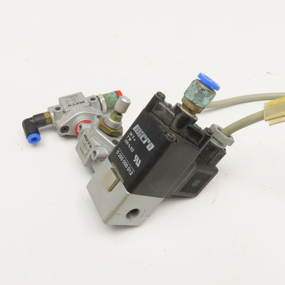 Micro 0210005811 2 Way Solenoid Pressure Regulator And Quick Exhaust Assembly