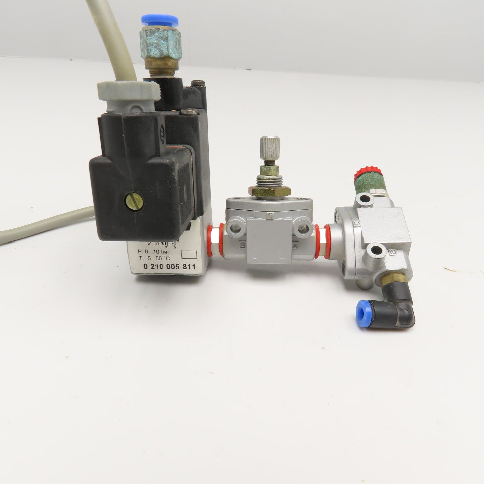Micro 0210005811 2 Way Solenoid Pressure Regulator And Quick Exhaust Assembly