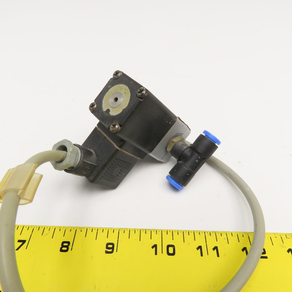 Micro 0210005211 2/2 Position Solenoid Valve G1/8 24V Coil