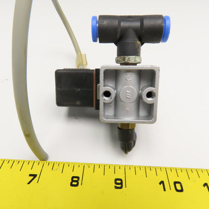 Micro 0210005211 2/2 Position Solenoid Valve G1/8 24V Coil
