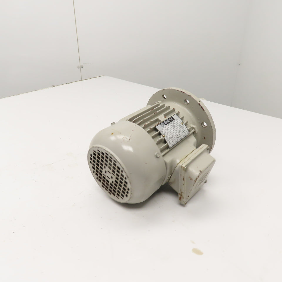 Eberle B 80 B2-E2160 2CV 1.5kW Electric Motor 460V/796V 3420RPM Tested