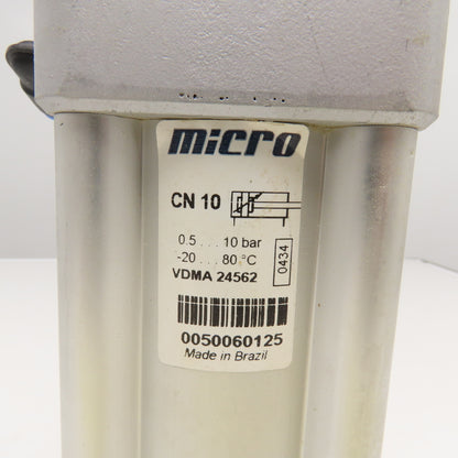 Micro VDMA 24562 50mm Bore x 125mm Stroke Double Acting Air Cylinder