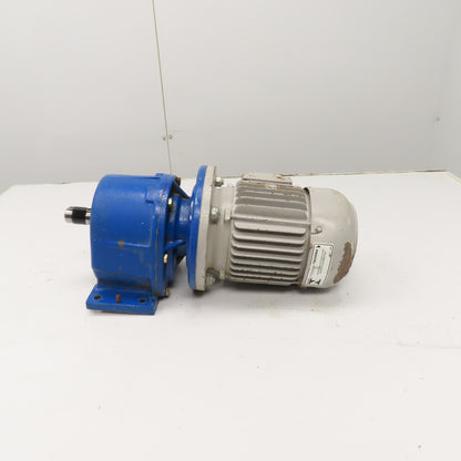 Bonfiglioli MAS25 /P P8085 B3 5.02:1 Ratio Inline Gear Motor 220/380V 3PH Tested