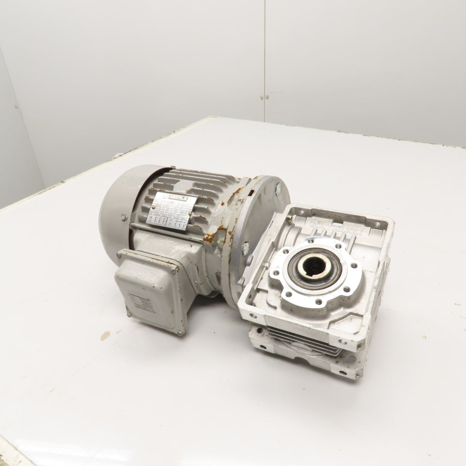 Bonfiglioli W63 U P90B5 B3 10:1 Ratio Gear Motor 220/380V 3PH 173RPM 2CV Tested