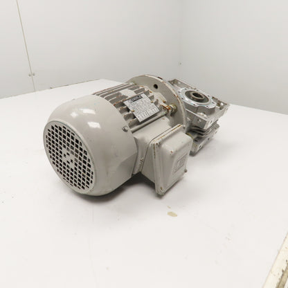Bonfiglioli W63 U P90B5 B3 10:1 Ratio Gear Motor 220/380V 3PH 173RPM 2CV Tested