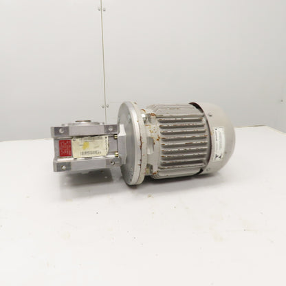 Bonfiglioli W63 U P90B5 B3 10:1 Ratio Gear Motor 220/380V 3PH 173RPM 2CV Tested