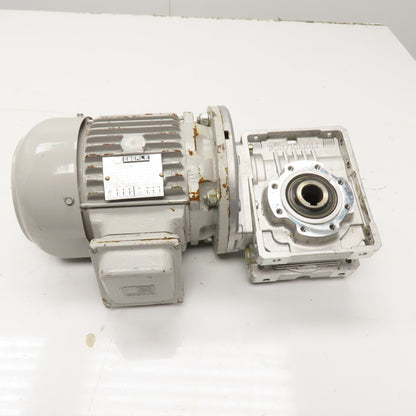 Bonfiglioli W63 U P90B5 B3 10:1 Ratio Gear Motor 220/380V 3PH 173RPM 2CV Tested