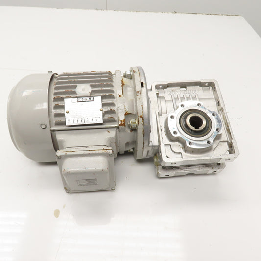 Bonfiglioli W63 U P90B5 B3 10:1 Ratio Gear Motor 220/380V 3PH 173RPM 2CV Tested