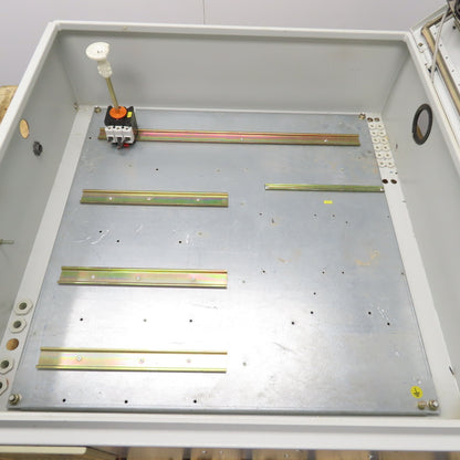 31.5" x 31.5" x 9" Steel Electrical Enclosure W/Disconnect