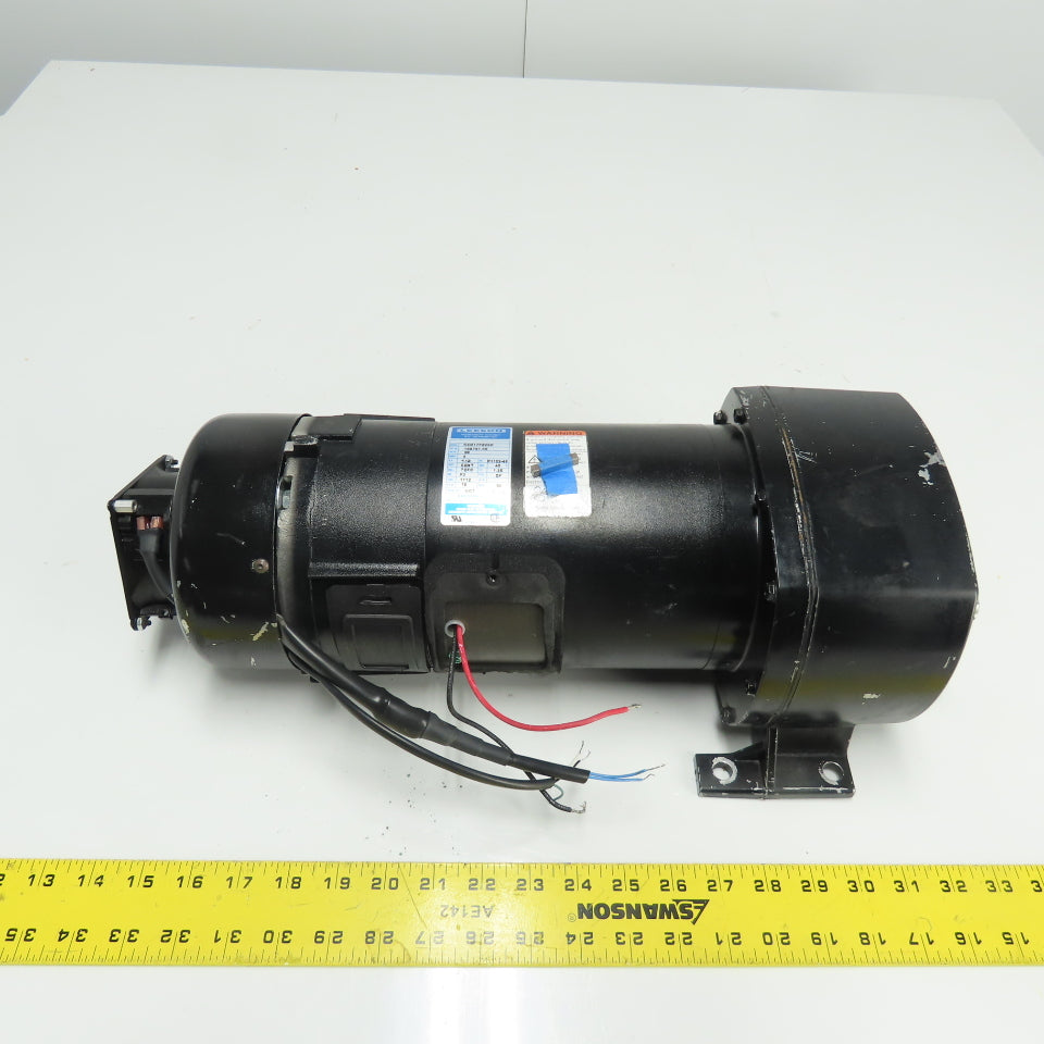 Leeson C4D17FZ23C 95:1 Ratio Gear Reducer 1/2HP 90VDC 18RPM Out Tested