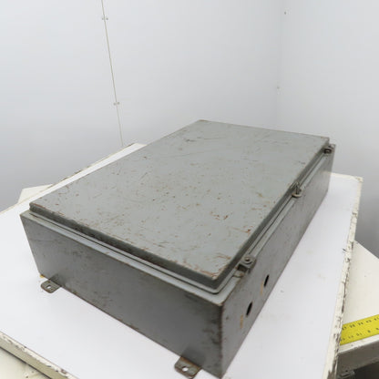 Power Box 36" x 24" x 10" Steel Electrical Enclosure W/Backplate