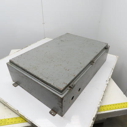 Power Box 36" x 24" x 10" Steel Electrical Enclosure W/Backplate