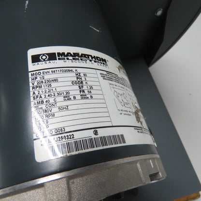 MMC KE11 Direct Drive Radial Blower 1/2HP 230/460V 3Ph 1725RPM