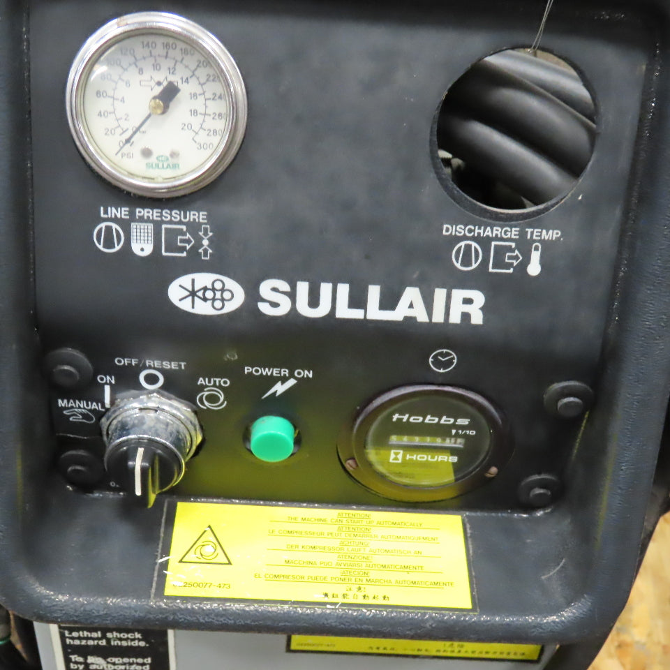 Sullair 6E-10.0-HH ES-6 10Hp Compact Rotary Screw Air Compressor 150PSI