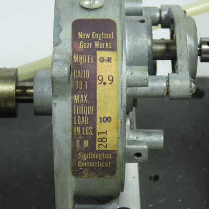 New England Gear Works G-R Mead 425-30 Pneumatic Lubrication System