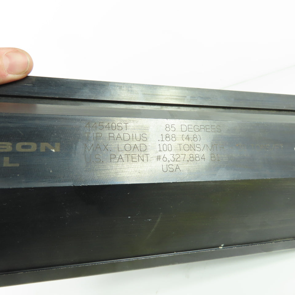 Wilson Tool 44540ST 16-5/16" 85° V-Forming Press Brake Gooseneck Die Punch .188"