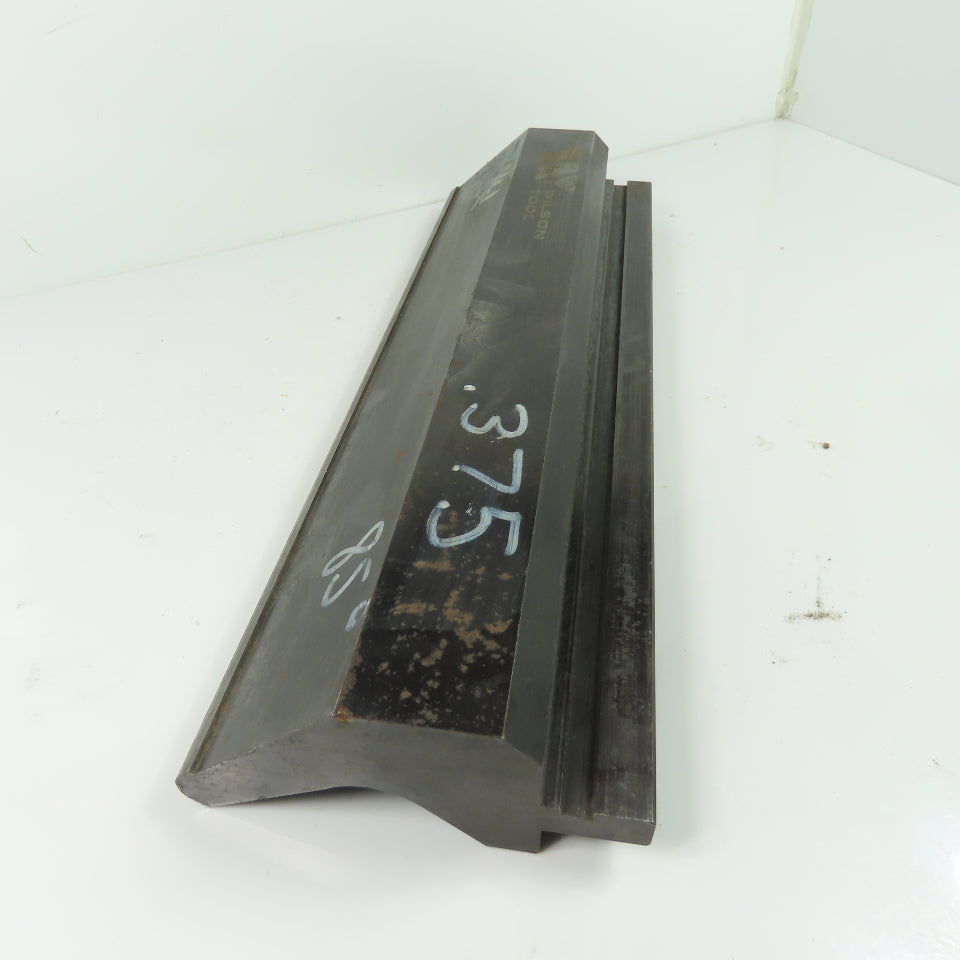 Wilson Tool 44560C 16-5/16" 85° V-Forming Press Brake Gooseneck Die Punch .375"