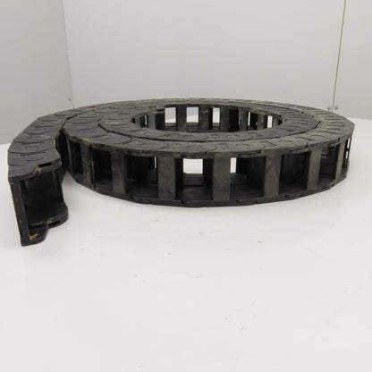 Igus 26.05.150 8' OAL Cable Carrier Energy Drag Chain 50mm x 40mm W/Anchors