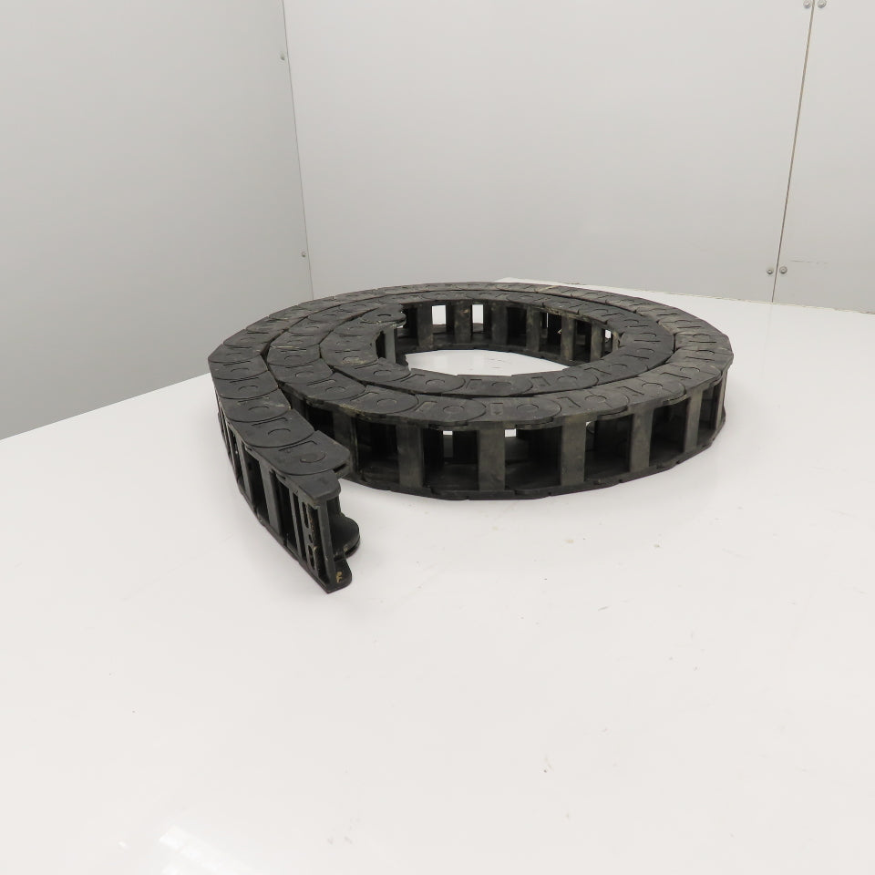 Igus 26.05.150 8' OAL Cable Carrier Energy Drag Chain 50mm x 40mm W/Anchors