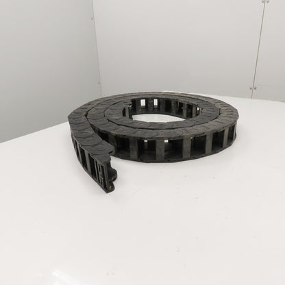 Igus 26.05.150 8' OAL Cable Carrier Energy Drag Chain 50mm x 40mm W/Anchors