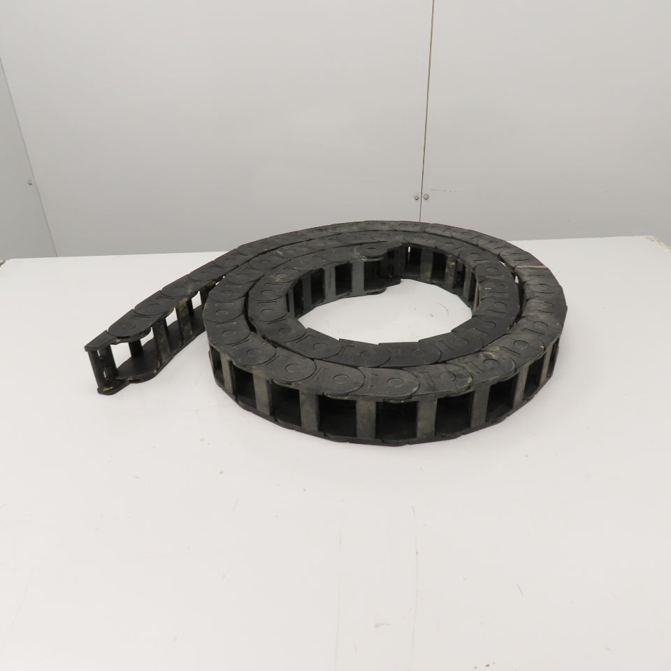 Igus 26.05.150 8' OAL Cable Carrier Energy Drag Chain 50mm x 40mm W/Anchors