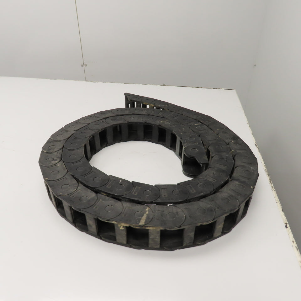 Igus 26.05.150 8' OAL Cable Carrier Energy Drag Chain 50mm x 40mm W/Anchors