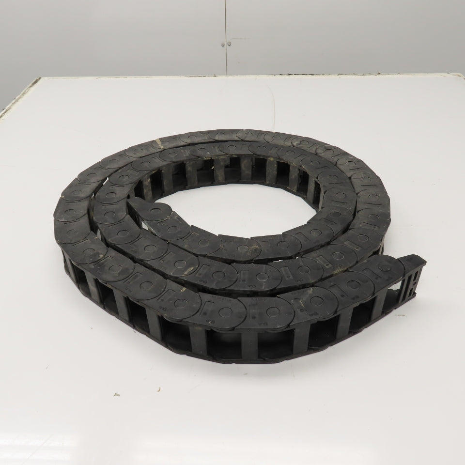 Igus 26.05.150 8' OAL Cable Carrier Energy Drag Chain 50mm x 40mm W/Anchors
