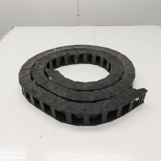Igus 26.05.150 8' OAL Cable Carrier Energy Drag Chain 50mm x 40mm W/Anchors