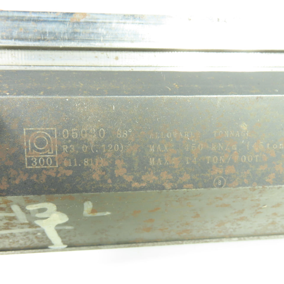 Amada 05030 300mm 88° One Touch V-Forming Press Brake Die Punch R3.0 .120"