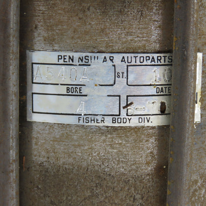 Peninsular Autoparts A540A 4" Bore Pneumatic Cylinder