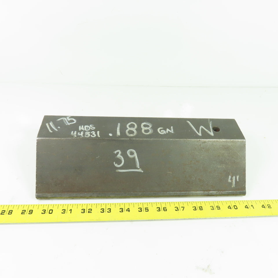 300mm V-Forming Press Brake Gooseneck Die Punch .188" 1/2" Tang 5-3/4" H