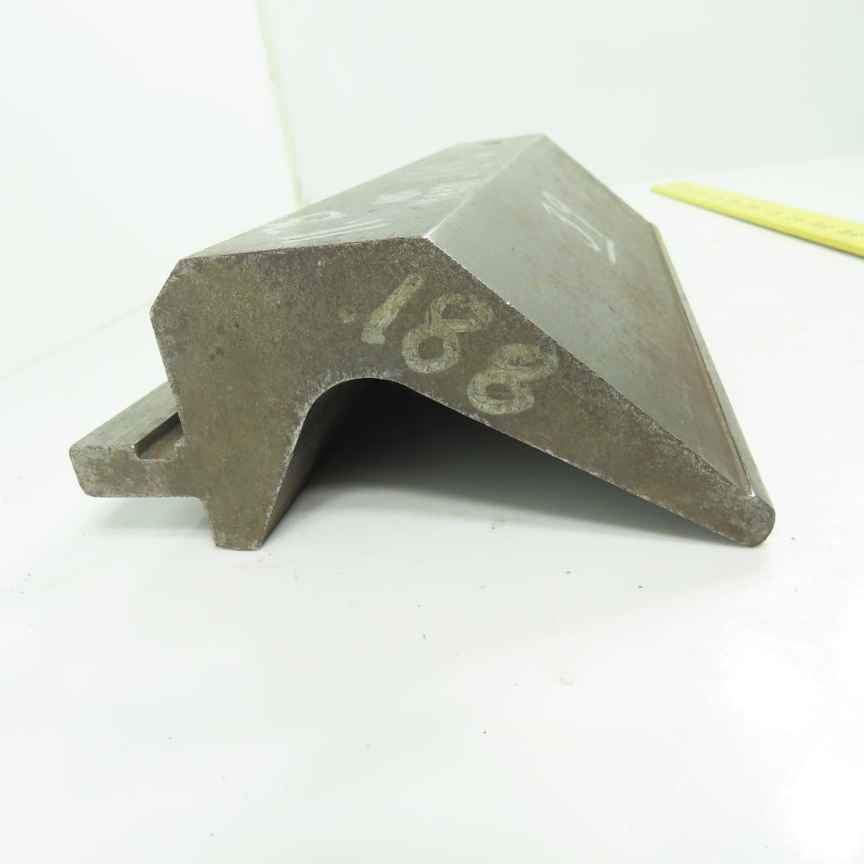 300mm V-Forming Press Brake Gooseneck Die Punch .188" 1/2" Tang 5-3/4" H