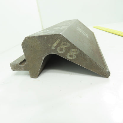 300mm V-Forming Press Brake Gooseneck Die Punch .188" 1/2" Tang 5-3/4" H