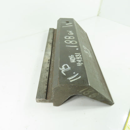 300mm V-Forming Press Brake Gooseneck Die Punch .188" 1/2" Tang 5-3/4" H