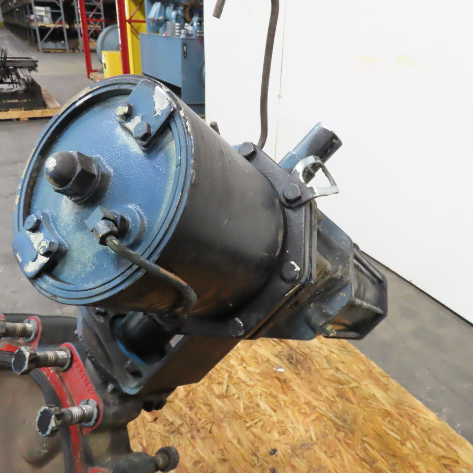FMC Weco Model 22L 16" Lug Mount Butterfly Valve W/ Pneumatic Actuator 16 Lug