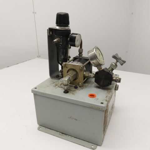 Pneumatic Over Hydraulic 2-Gallon Power Unit Assembly