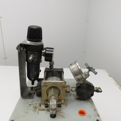Pneumatic Over Hydraulic 2-Gallon Power Unit Assembly