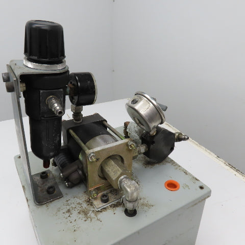 Pneumatic Over Hydraulic 2-Gallon Power Unit Assembly