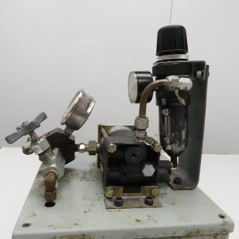 Pneumatic Over Hydraulic 2-Gallon Power Unit Assembly