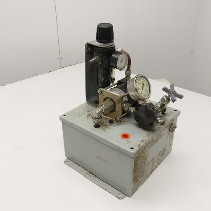 Pneumatic Over Hydraulic 2-Gallon Power Unit Assembly
