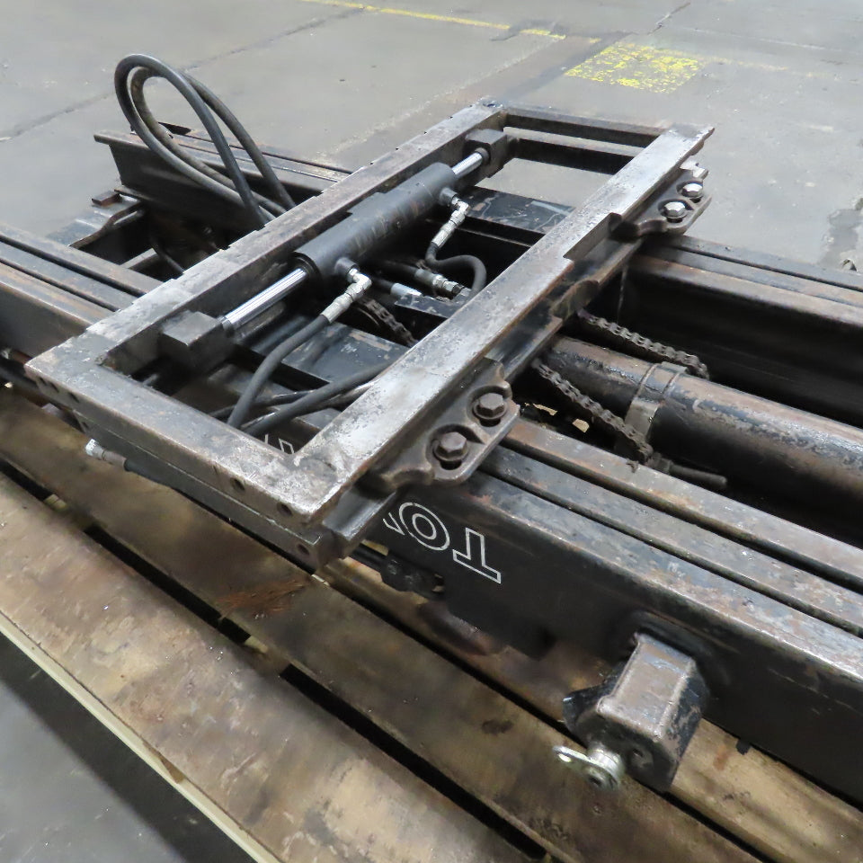 Toyota 5FBE15 3 Stage Forklift Mast W/ Side Shift From 36V Electric Lift