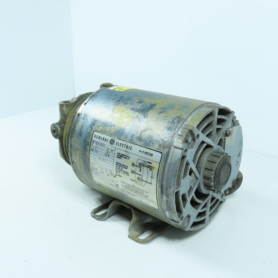 General Electric 5KH33DN16 1/3HP Electric Motor 115V 1Ph 1725RPM 48Y Tested