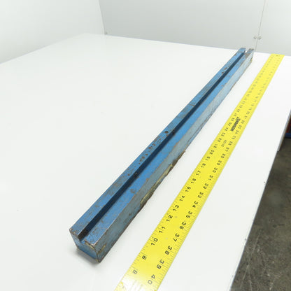 36" Long 1/2" Press Brake Die Holder 2" x 2"