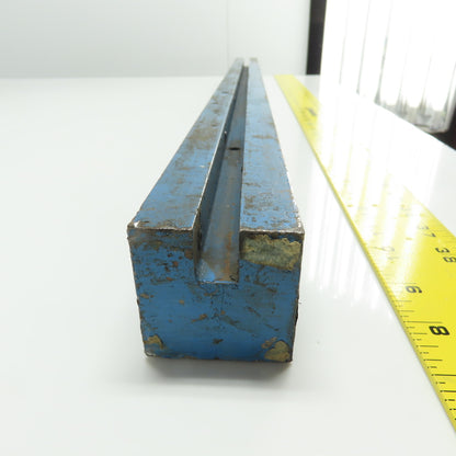 36" Long 1/2" Press Brake Die Holder 2" x 2"