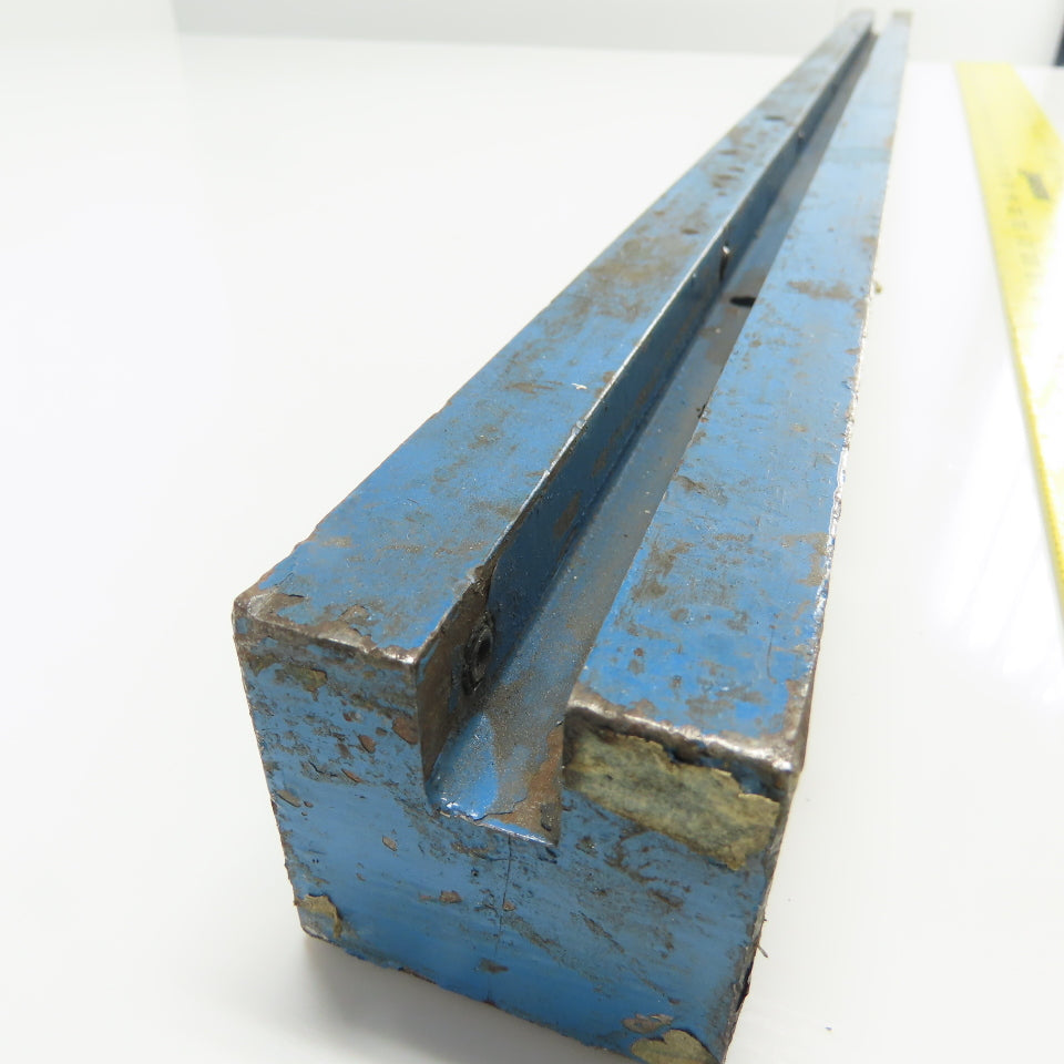 36" Long 1/2" Press Brake Die Holder 2" x 2"