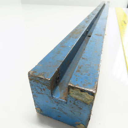 36" Long 1/2" Press Brake Die Holder 2" x 2"