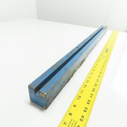 36" Long 1/2" Press Brake Die Holder 2" x 2"