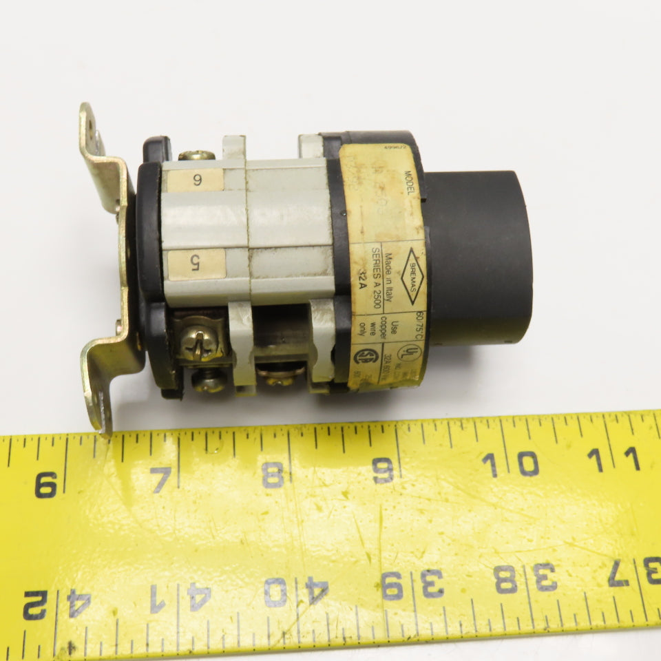 Bremas A2503 600V 32A Rotary Cam Switch