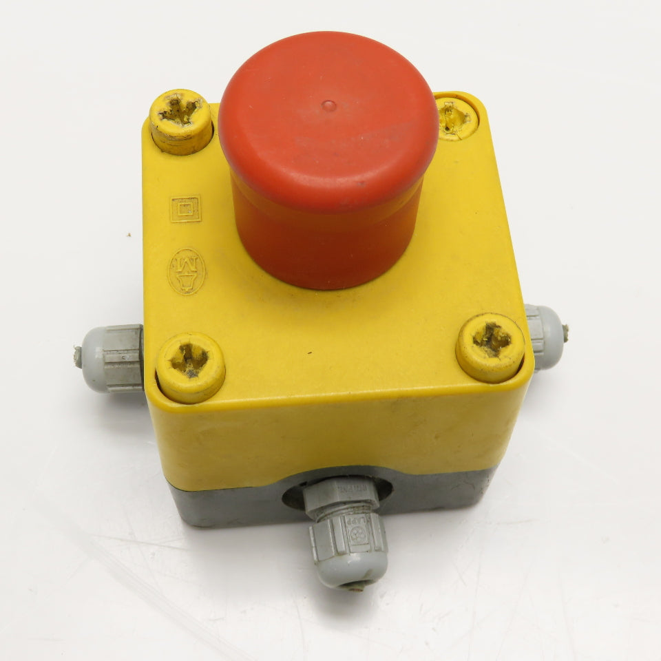Klockner Moeller Push Pull Release Emergency Stop Switch Enclosure 600VAC